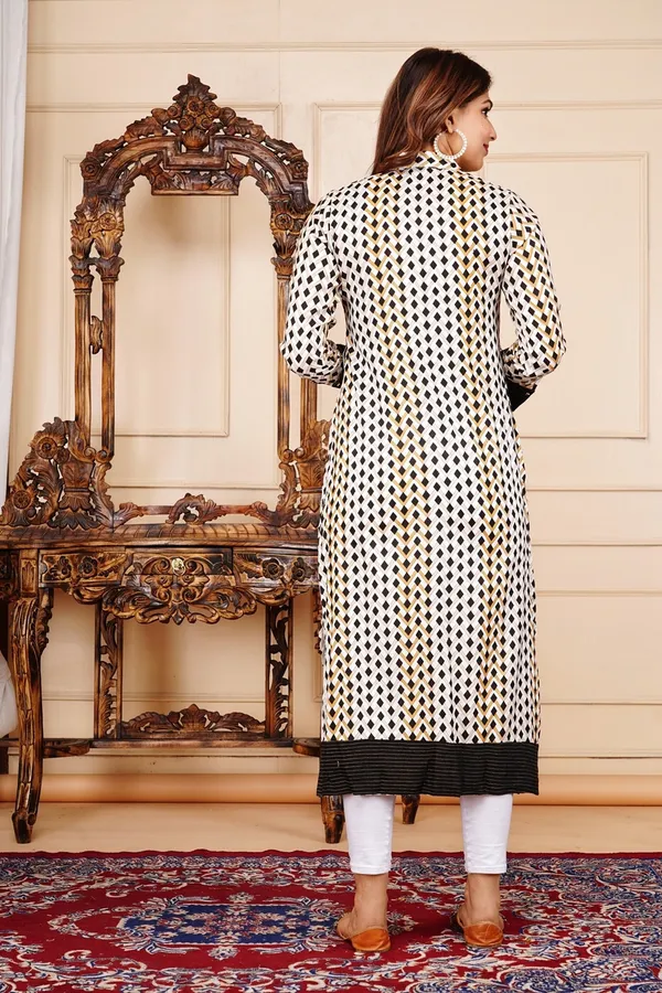 Grey_Viscose_Rayon_Printed_Regular_Kurta_For_Women