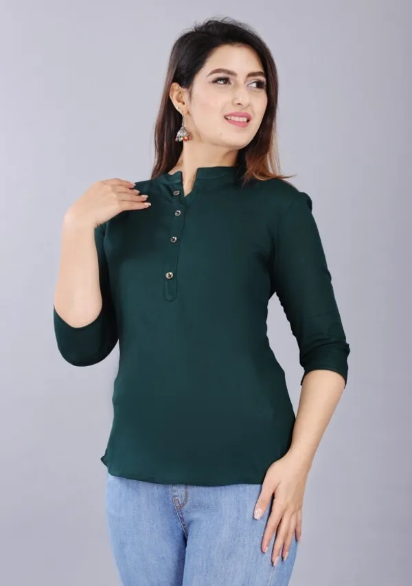 Green_Viscose_Rayon_Solid_Regular_Top_For_Women