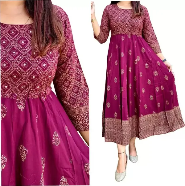 Pink_Viscose_Rayon_Printed_Regular_Gown_For_Women