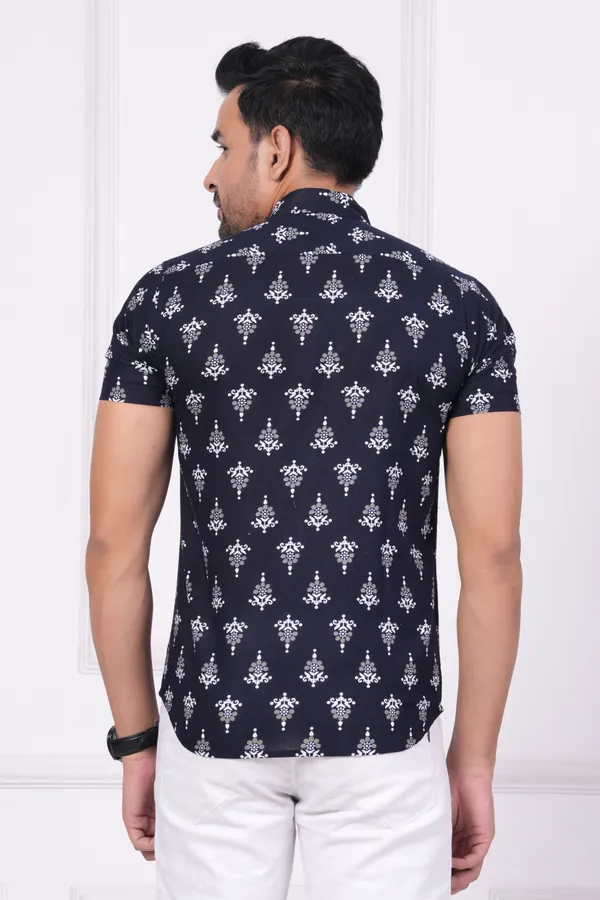 Black_Cotton_Rayon_Printed_Regular_Shirt_For_Men