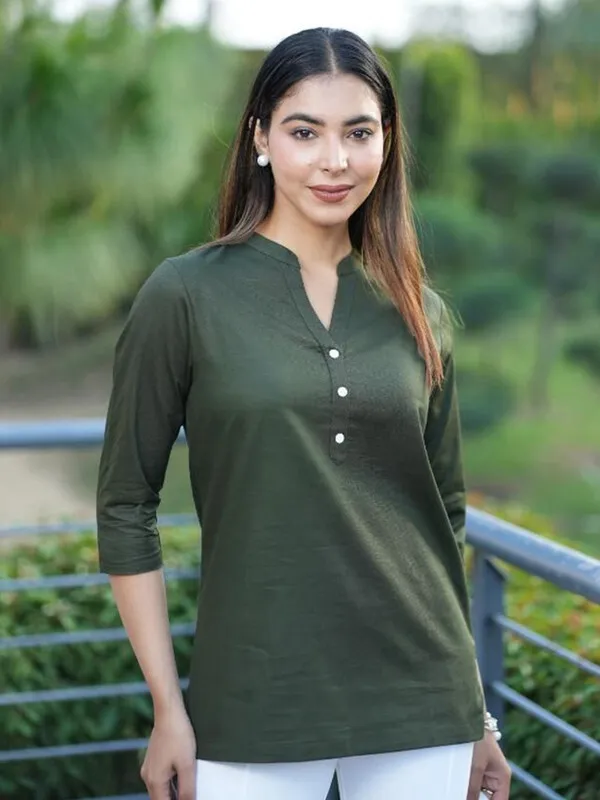 Green_Cotton_Rayon_Self_Design_Top_For_Women
