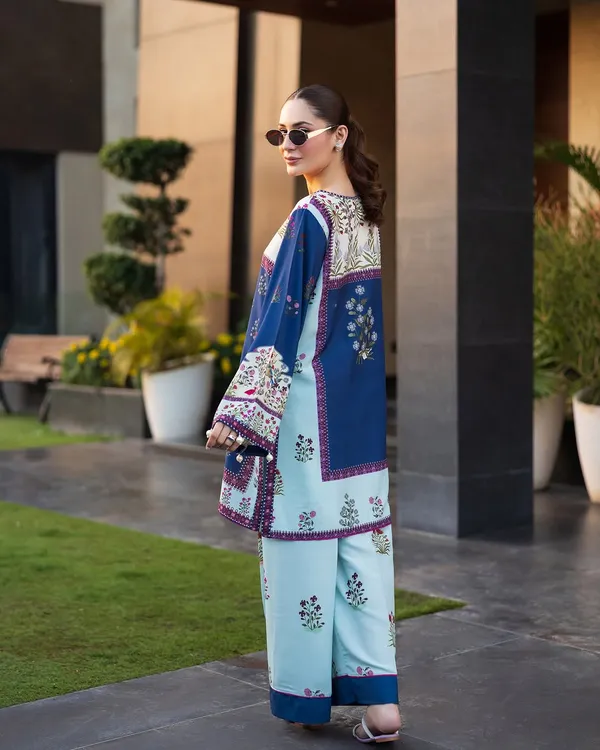 Navy_Blue_Smooth_Bsy_Printed_Top_With_Pastel_Trousers_For_Women