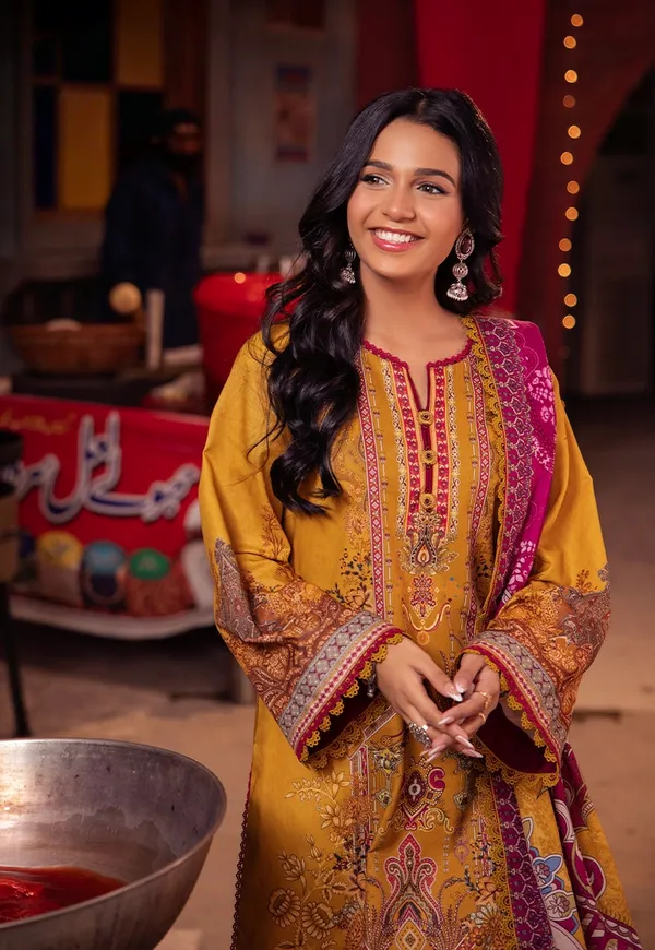 Mustard_Yellow_Ethnic_Lawn_Suit_With_Printed_Dupatta_For_Women