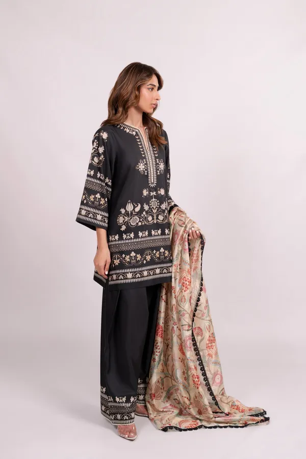 Classic_Black_3-Piece_Printed_Kurta_Set_with_Dupatta