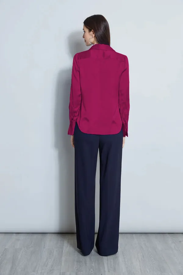Fandaro_Women’s_Premium_Burgundy_Satin_Shirt_–_Elegant_Collared_Button-Down_Top