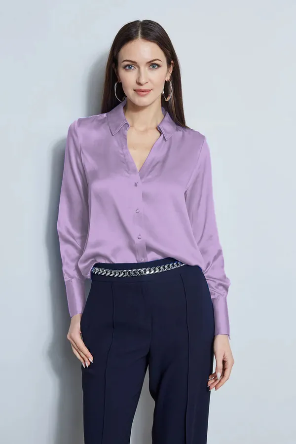 Fandaro_Women’s_Premium_Lilac_Satin_Shirt_–_Elegant_Glossy_Collared_Button-Down_Top