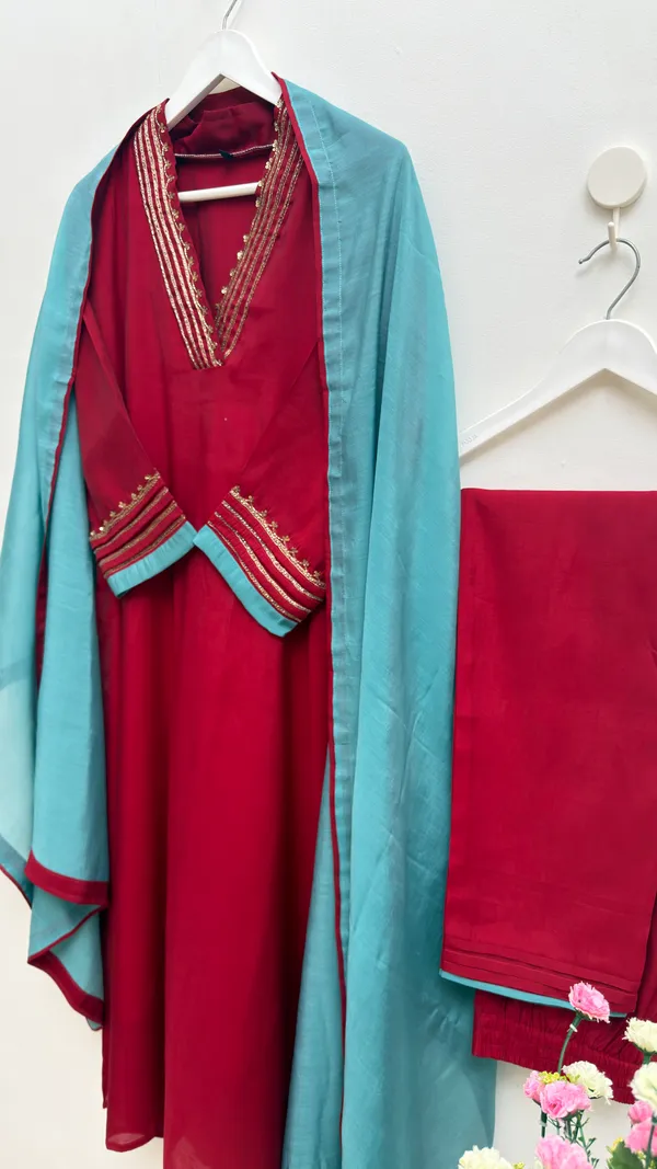 Designer_V_Neck_Ethnic_3-Piece_set