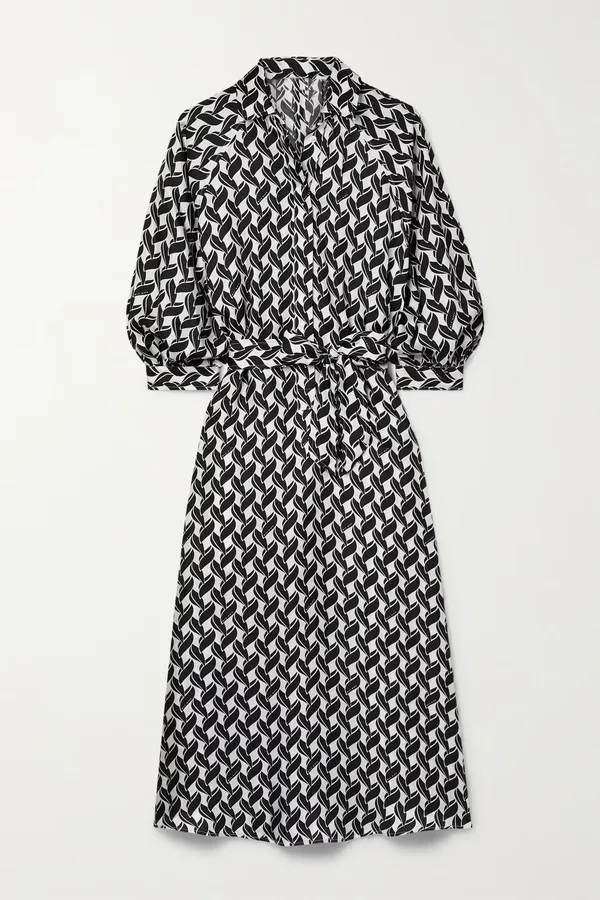 Monochrome_Print_Wrap_Midi_Dress_–_Elegant_Tie_Waist_Silhouette