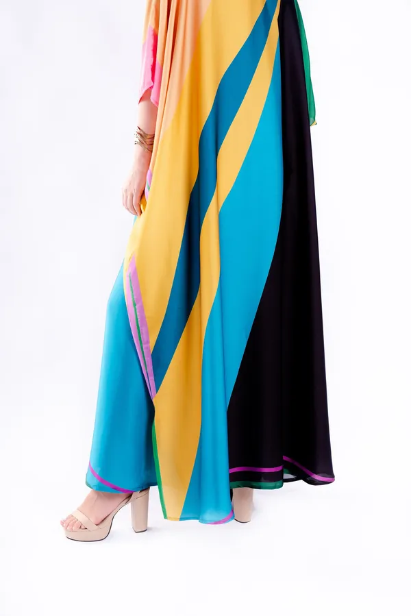 Multicolor_Printed_Kaftan_Dress_for_Women