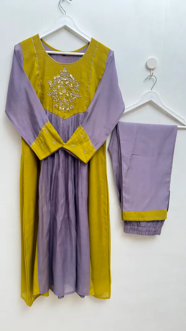 Mustard_Yellow_&_Lavender_Purple_Handwork_3_Piece_Suit_Set_with_Dupatta