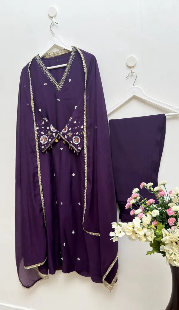 Purple_Handwork_Embellished_3_Piece_Suit_Set