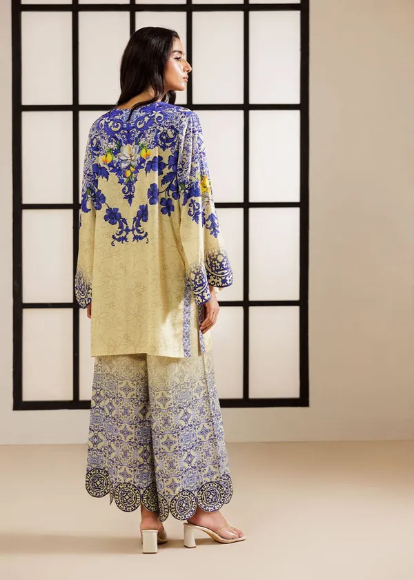 Lemon_Yellow_Smooth_Bsy_Ornate_Floral_Tile_Printed_Co-Ord_Set_For_Women