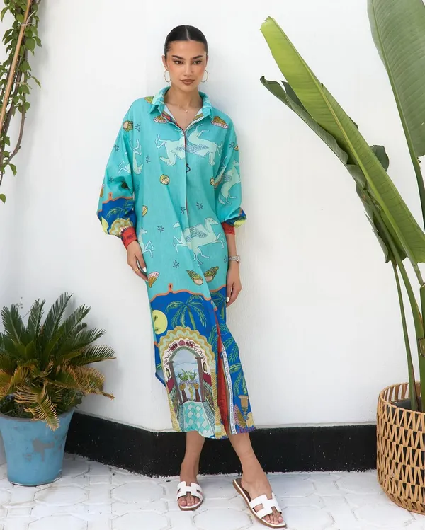 Sky_Blue_Artistic_Printed_Shirt_Dress_with_Long_Sleeves