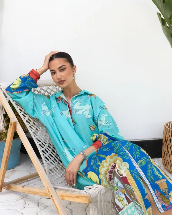 Sky_Blue_Artistic_Printed_Shirt_Dress_with_Long_Sleeves