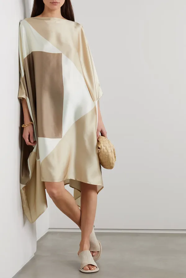 Statement_Stripe_Short_Kaftan_Dress