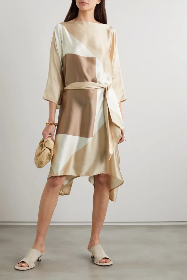 Statement_Stripe_Short_Kaftan_Dress