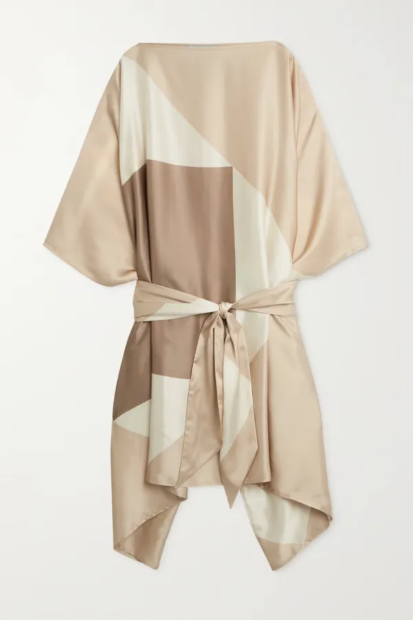 Statement_Stripe_Short_Kaftan_Dress