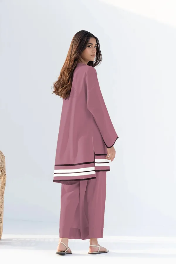 Stylish_Dusty_Pink_Rayon_Co-ord_Set_with_Contrast_Stripe_Detail