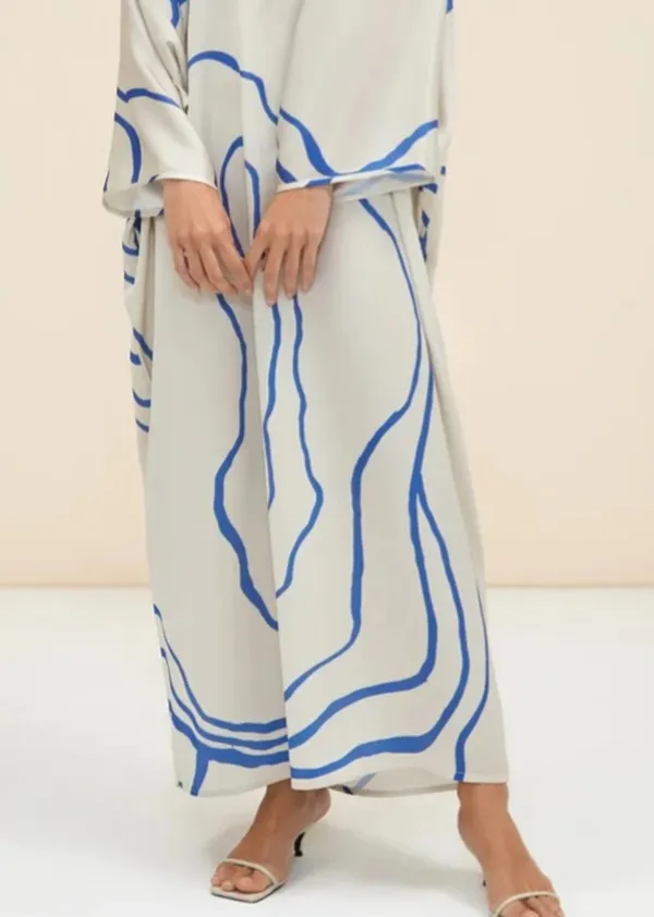 Stylish_Loose_Fit_Abstract_Print_Kaftan_Dress_For_Women_