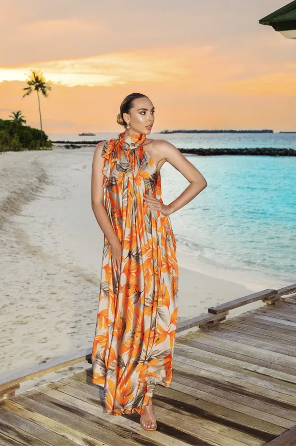 Tropical_Floral_Halter_Maxi_Dress_–_Elegant_Sunset_Resort_Gown