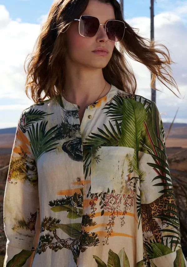 Tropical_Jungle_Print_A-Line_Shirt_Dress