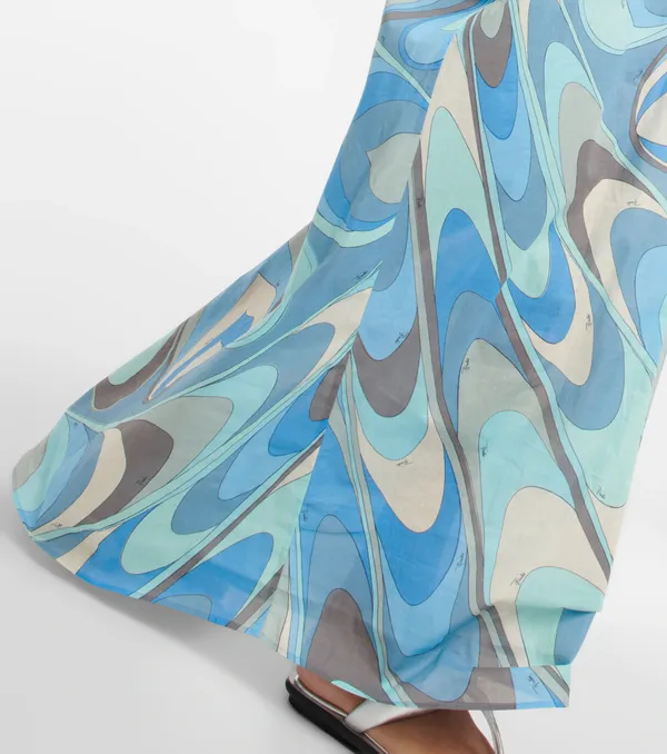 Women’s_Blue_Abstract_Print_Kaftan_Maxi_Dress_–_V-Neck_Flowing_Fit