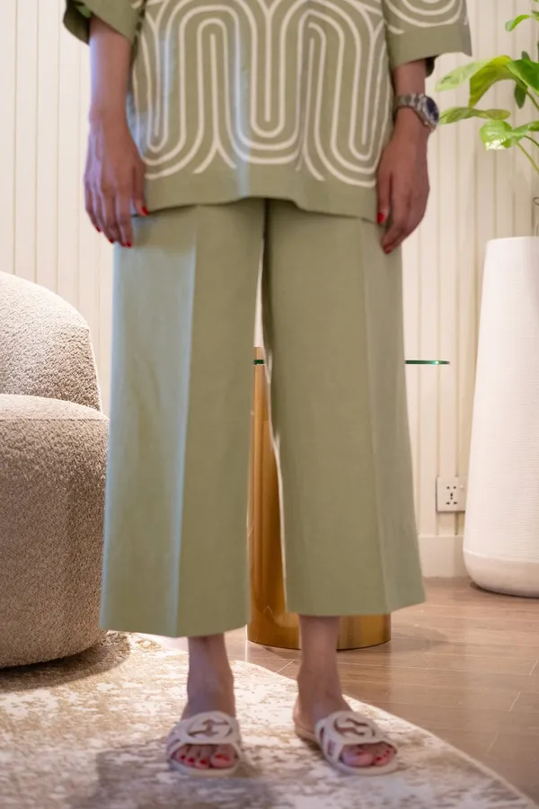 Sage_Green_Linen_Cotton_Abstract_Wave_Printed_Chic_Cotton_Co-Ord_Set_For_Women