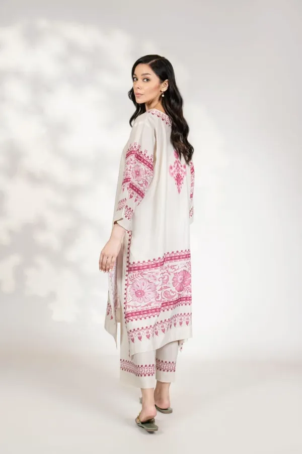 Off-White_Smooth_Bsy_Printed_Kurta_Set_With_Straight_Pants_For_Women