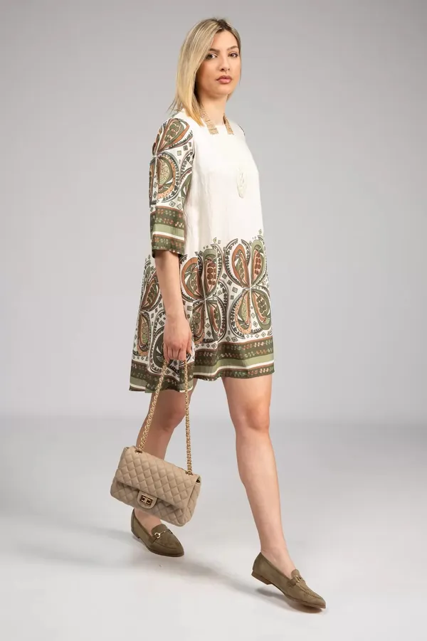 Olive_&_Cream__Printed_Kaftan-Style_Tunic_Dress_For_Women