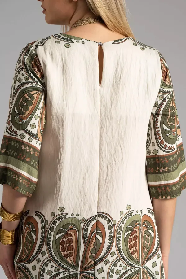 Olive_&_Cream__Printed_Kaftan-Style_Tunic_Dress_For_Women
