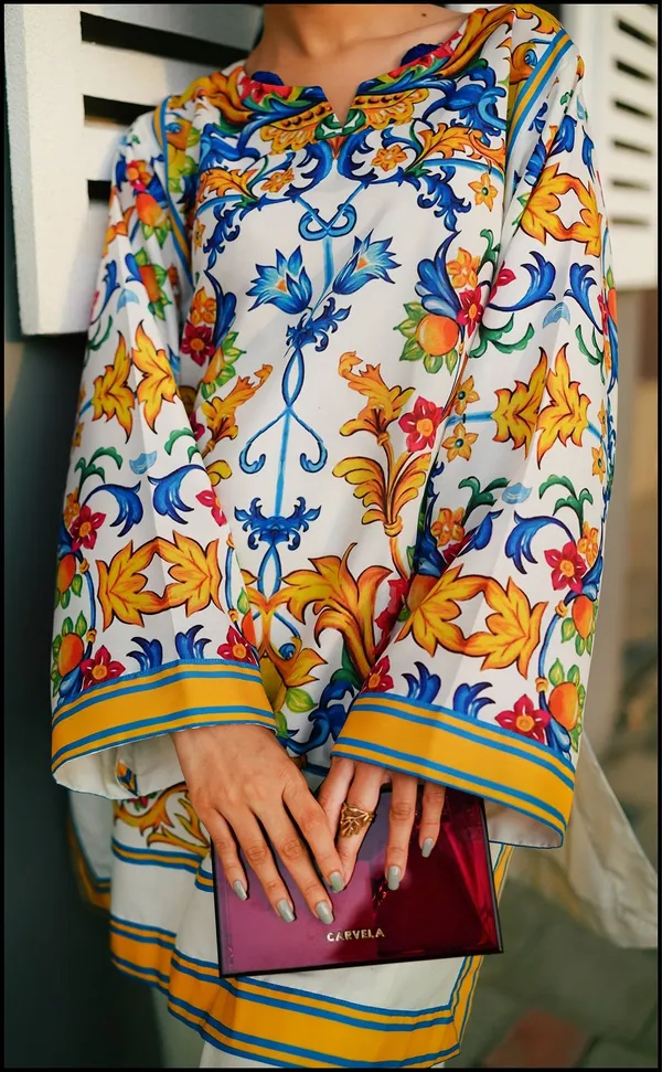 White_Muslin_Mediterranean_Mosaic_Printed_2-Piece_Lawn_Set_For_Women