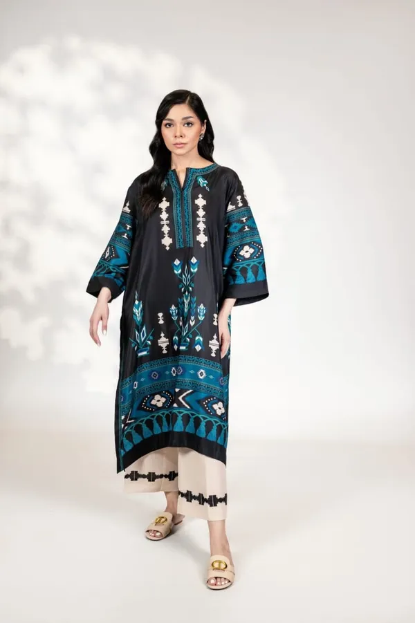 Black_Smooth_Bsy_Ethnic_Printed_Kurta_Set_For_Women