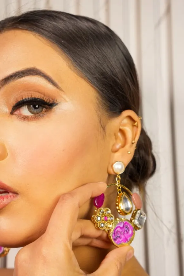 MANKE_Gulnaar_hoop_semiprecious_stone_earrings