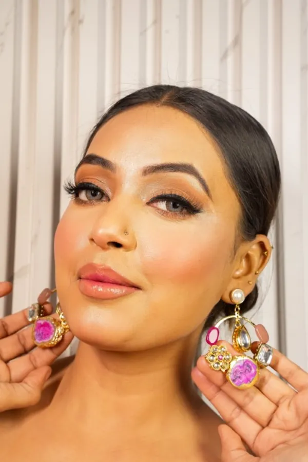 MANKE_Gulnaar_hoop_semiprecious_stone_earrings
