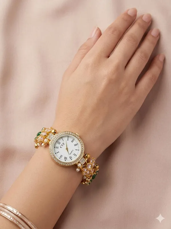 Manke_kashmiri_lotus_watch