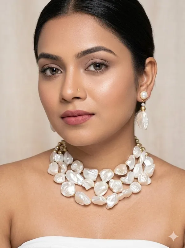 Real_Pearl_Petal_Luxe_Choker_Set
