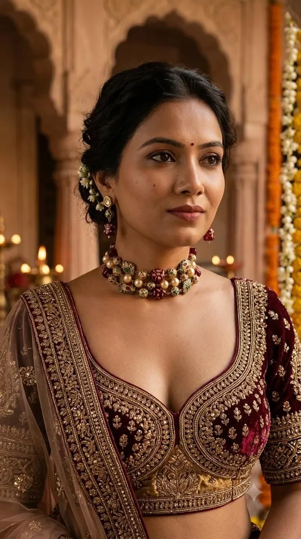 The_Royal_Nawabi_Meenakari_&_Pearl_Choker_Set