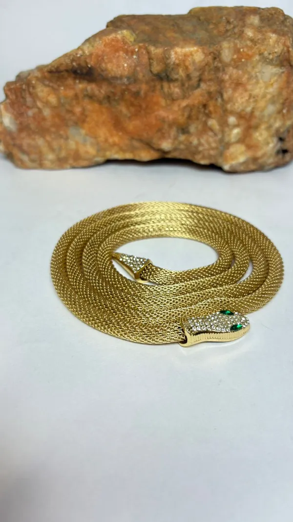 Gold_Plated_Multi_Styling_Snake_Necklace_