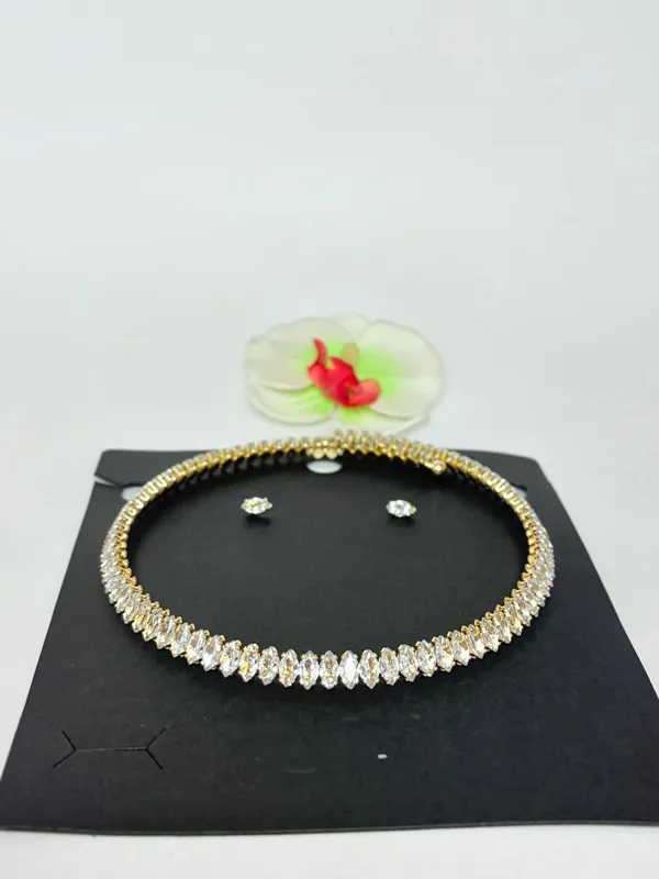 Gold_Cubic_Zirconia_Necklace_Set
