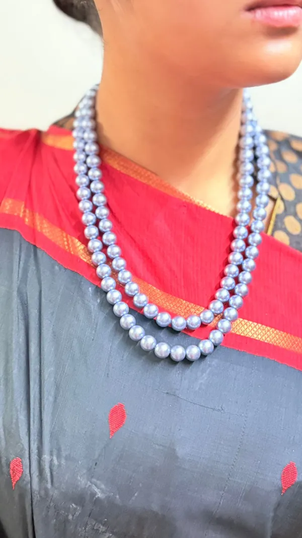 Blue_Trendy_Shell_Pearl_Necklace_Mala
