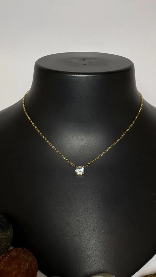 Gold_Plated_Single_Solitaire_Pendant_Chain