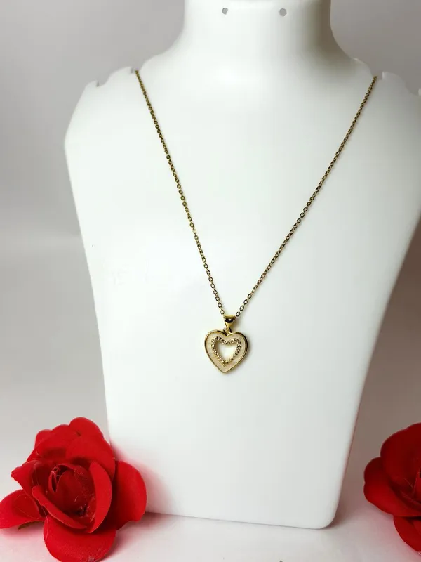 Gold_Plated_Western_Heart_Chain_Pendant