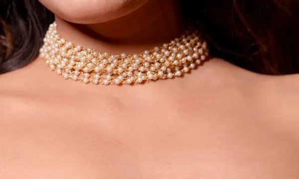 Golden_Pearl_Choker_Necklace