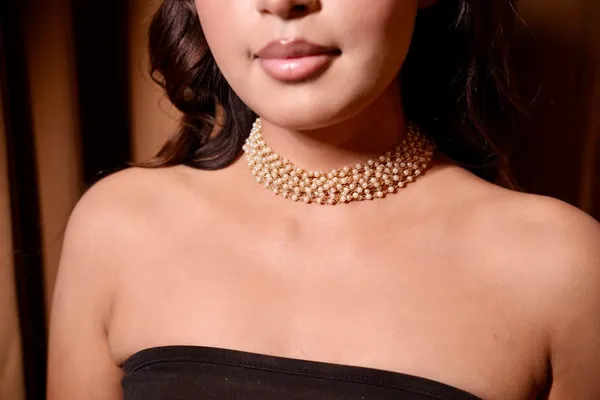 Golden_Pearl_Choker_Necklace