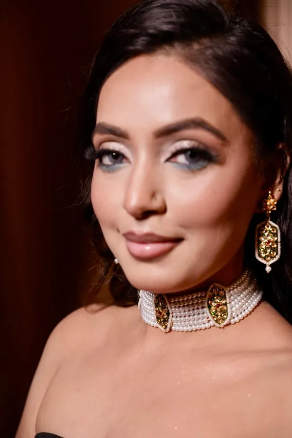 Golden_Pearl_Choker_Earring_Set