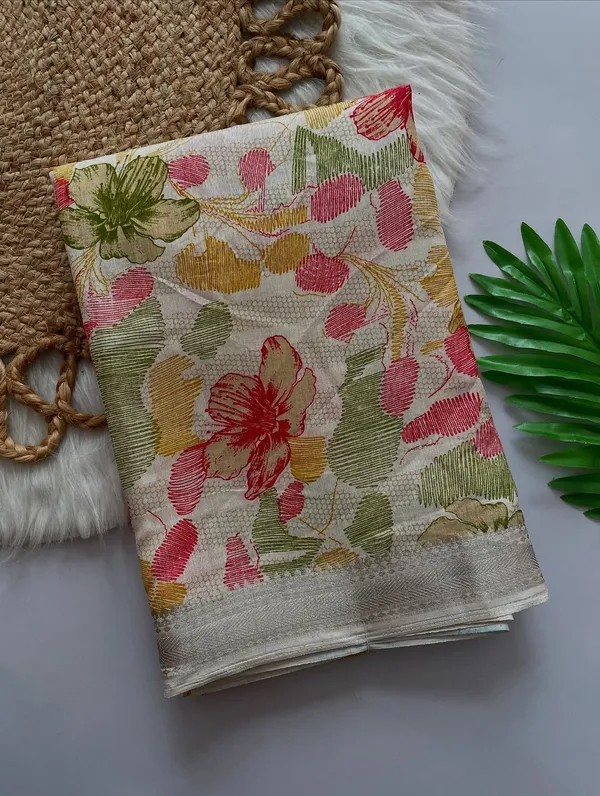 BANARASI_FLORAL_PRINT_SAREE_-_CREAM