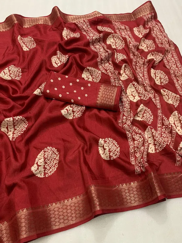 BATIK_PRINT_COTTON_SAREE-REDE