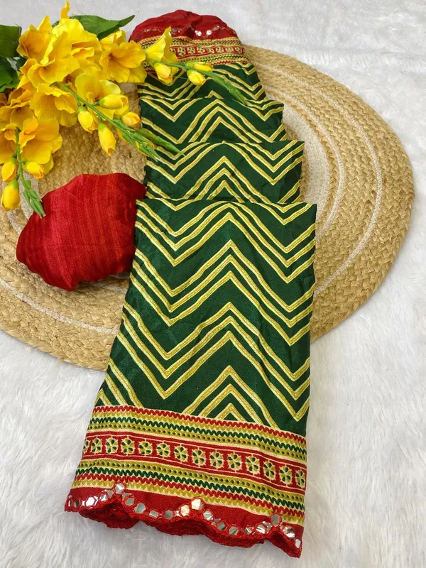 KALAMAKARI_COTTON_SAREE_-_GREEN