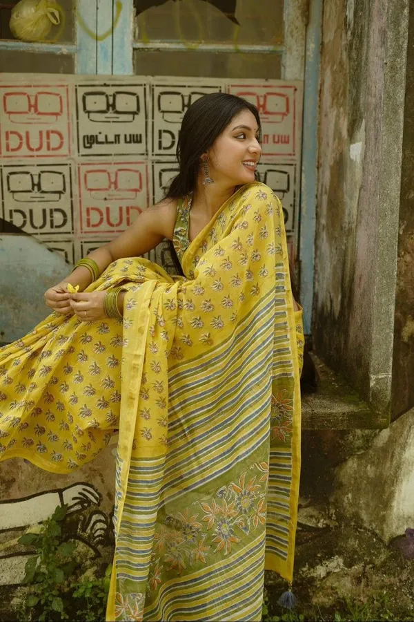 MUL_CHANDERI_COTTON_SAREE_-_SUNSHINE_YELLOW