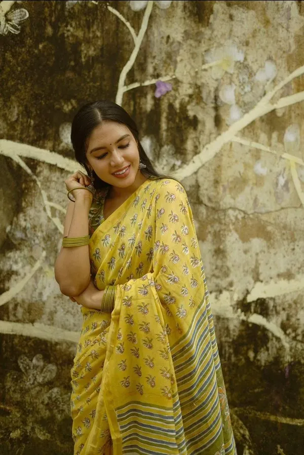MUL_CHANDERI_COTTON_SAREE_-_SUNSHINE_YELLOW